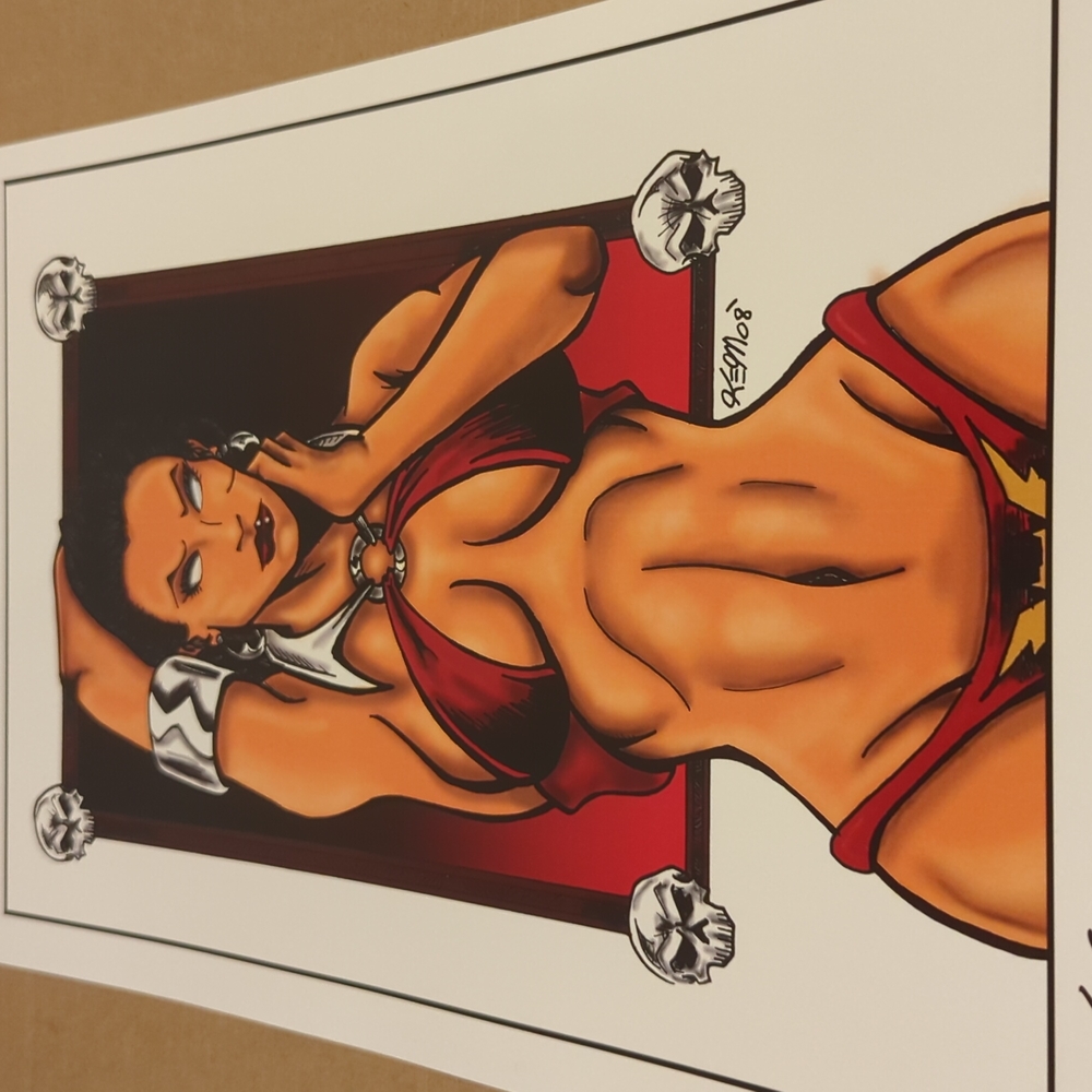 Vampirella Signed Art Print New